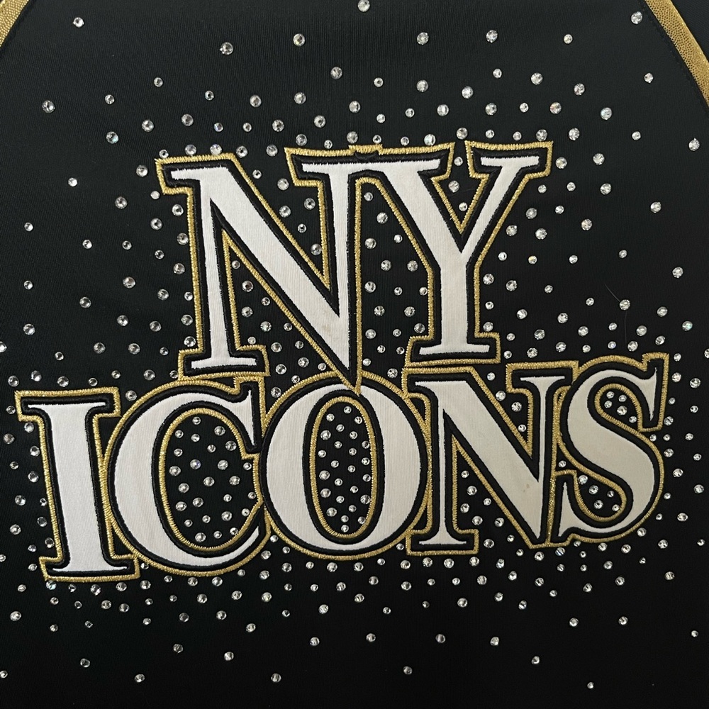 New York Icons Cheerleading Warm Up Jacket